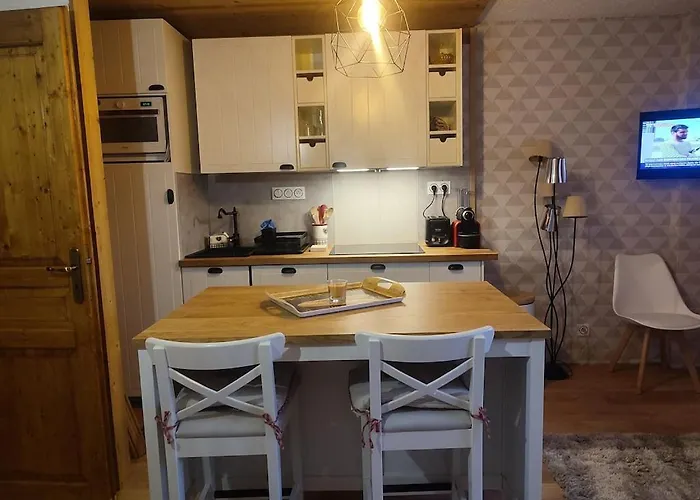 Studio 4-6 Couchages.Pied Des Pistes.Residence Montana1