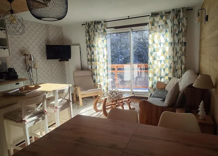 Studio 4-6 Couchages.Pied Des Pistes.Residence Montana1